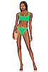 view 4 of 4 Xandra Bikini Set in Emerald