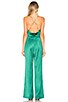 view 3 of 4 Sienna Jumpsuit in Emerald Green