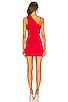 view 3 of 3 VESTIDO BODY SAFIA in Lava Red