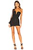 view 1 of 4 Behati Mini Dress in Silver Dots
