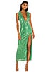 view 1 of 5 Mahlia Maxi Dress in Green