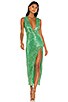 view 4 of 5 Mahlia Maxi Dress in Green