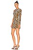 view 3 of 4 Shiloh Mini Dress in Leopard