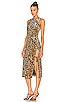 Kori Midi Dress, view 4 of 5, click to view large image.