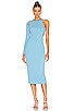 view 1 of 4 Joelle Midi Dress in Cyan Blue
