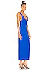 view 3 of 3 Selena Midi Dress in Cobalt Blue