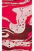 view 4 of 4 Dionne Mini Dress in Red Swirl Print