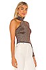view 2 of 5 Serena Cut Out Sweater in Chocolate