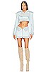 view 4 of 4 CARLOTA ジャケット in Baby Blue