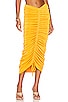 view 1 of 4 Clarise Midi Skirt in Sunset Yellow