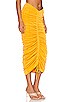 view 2 of 4 Clarise Midi Skirt in Sunset Yellow