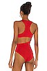 view 5 of 6 Kyoto Bodysuit in Red