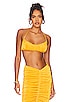 view 1 of 4 Poppy Crop Top in Sunset Yellow