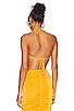 view 3 of 4 Poppy Crop Top in Sunset Yellow