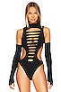 view 2 of 5 Anika Bodysuit in Black