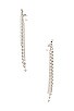 view 2 of 3 BOUCLE イヤリング in Transparent & Silver