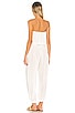 view 3 of 3 Seychelle Strapless Pleated Jumpsuit in Bone