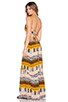 Zera Ruffle Bottom Maxi Dress, view 1 of 4, click to view large image.