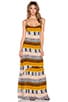 Zera Ruffle Bottom Maxi Dress, view 2 of 4, click to view large image.