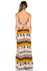 Zera Ruffle Bottom Maxi Dress, view 4, click to view large image.