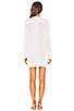 view 3 of 3 Current Long Sleeve Tunic in White