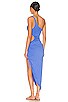 view 4 of 4 Sydney One Shoulder Maxi Dress in Iris