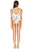 view 3 of 3 Rainey Lace Up One Piece in Lush Lily