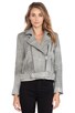 view 2 of 6 Jova Leather Jacket in Grey