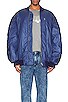 view 3 of 4 Kyam Chintzy Jacket in Slate Blue