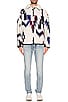 Marlon Ikat Fleece Jacket, view 4 of 4, click to view large image.