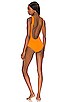 view 1 of 3 Backless One Piece in Crimped Tangerine