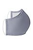 view 2 of 3 Reusable Antimicrobial Face Mask (5 Pack) in Graphite