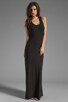 view 2 of 5 Contrast Maxi Dress in Black