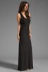 view 3 of 5 Contrast Maxi Dress in Black