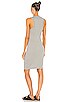 Scoop Back Rib Tank Dress, view 3 of 4, click to view large image.
