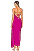 view 4 of 4 Ava Dress in Magenta