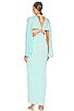 view 3 of 3 Selina Dress in Aqua