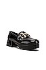 view 2 of 5 Student Loafer in Black Crinkle Patent
