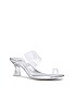 view 2 of 5 Mediato Sandal in Clear Silver