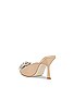 view 3 of 5 X REVOLVE VIVIANA ミュール in Champagne Satin