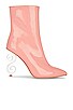 view 1 of 5 Mousai Heeled Bootie in Dusty Pink Patent