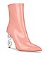 view 2 of 5 Mousai Heeled Bootie in Dusty Pink Patent