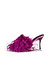 view 5 of 5 CHAUFFEUR FEATHER ミュール in Purple