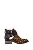 view 1 of 5 Everly Bootie with Calf Fur in Cheetah & Black