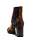 view 3 of 5 BOTINES TARIQ in Green Brown & Wine Suede