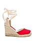 view 1 of 5 Adorra Sandal in Red Canvas