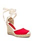 view 2 of 5 Adorra Sandal in Red Canvas