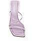 view 4 of 5 Mural Hi Heel in Lilac Patent & Clear