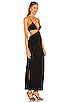 view 2 of 3 X REVOLVE Cassie Dress in Black