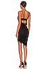 view 3 of 3 Trixie Mesh Jersey Mini Dress in Black